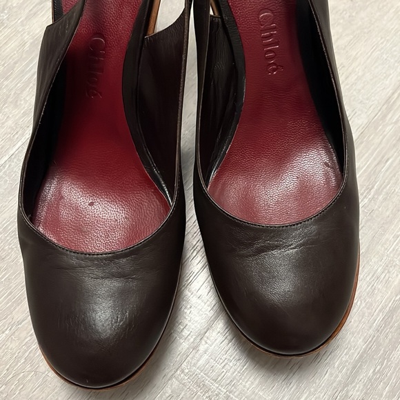 Chloe vintage wedge shoes - Picture 7 of 9